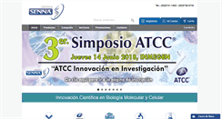 Desktop Screenshot of cientificasenna.com